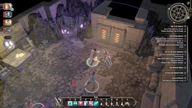 The Itchy Amulet - City of the Grey Dwarves - Main quest | Forlorn Cliffs / Darklake District Walkthrough - Forlorn Cliffs / Darklake District - Sword Coast Legends Game Guide