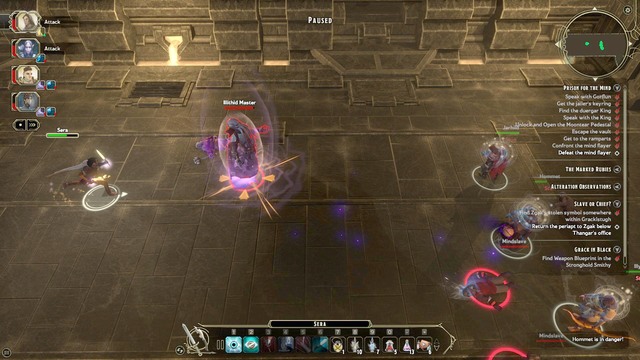 During the battle, keep in mind that Illithids can control minds - Prison For the Mind - Main quest | Forlorn Cliffs / Darklake District Walkthrough - Forlorn Cliffs / Darklake District - Sword Coast Legends Game Guide