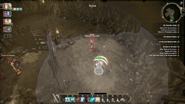 You receive the quest right after you leave the secret vault in the tax office (M11,Tax Office) - Slave or Chief? / Return of the Chief - Side quests | Forlorn Cliffs / Darklake District Walkthrough - Forlorn Cliffs / Darklake District - Sword Coast Legends Game Guide