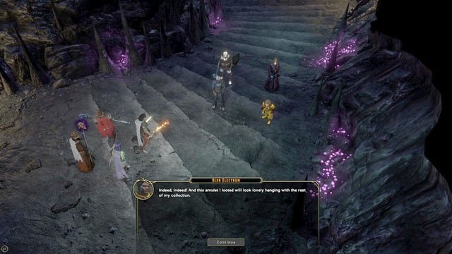 This quest starts automatically after the conversation with adventurers that you meet right past the entrance to Underdark Descent - Remaining side quests | Forlorn Cliffs / Darklake District Walkthrough - Forlorn Cliffs / Darklake District - Sword Coast Legends Game Guide