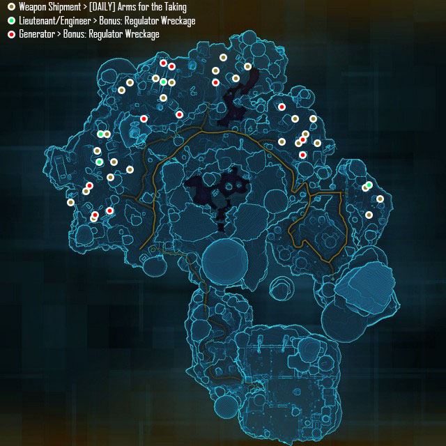 Frinn Mesa - Frinn Mesa - Republic Missions - Star Wars: TOR - Rise of the Hutt Cartel - Game Guide and Walkthrough