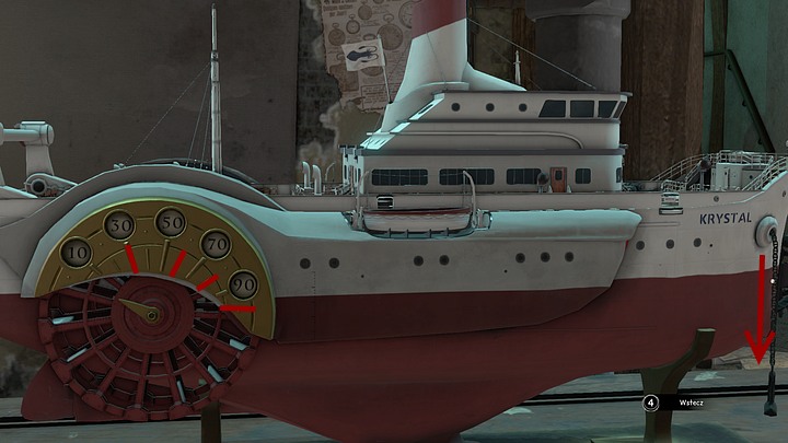 The text engraved on the plate is a hint that can help you in finding the right numbers - the numbers 98, 60, 80 and 30 and the sentence that says that sometimes you need to go back - Get the right ignition key | Chapter three | Walkthrough - Chapter three - Syberia 3 Game Guide