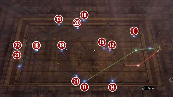 Then the blue ones - Open the gates of the temple - Chapter seven - Syberia 3 Game Guide
