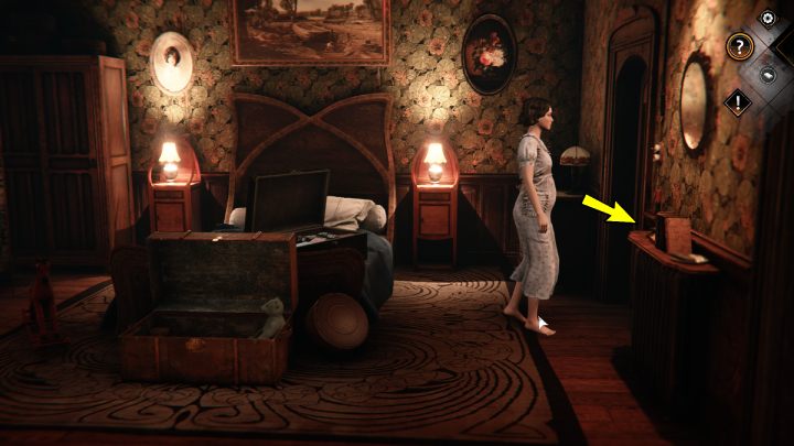You can find the photo on the shelf by the door - Siberia The World Before: Vaghen - Rozes family house, winter 1937 - walkthrough - Walkthrough - Syberia The World Before Guide