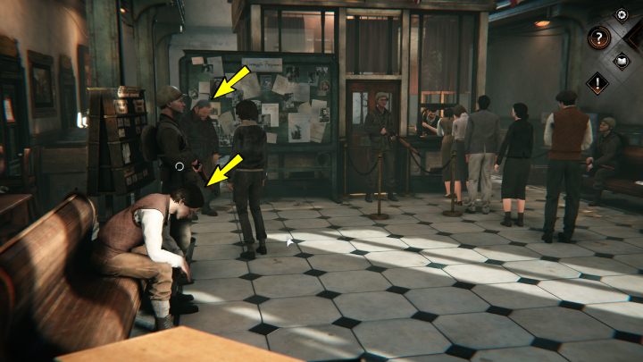 Talk to the man sitting on the right side of the room - Syberia The World Before: Vaghen - Musician district, spring 1945 - walkthrough - Walkthrough - Syberia The World Before Guide