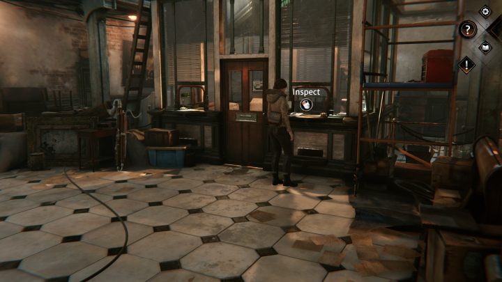 Switch the character to Kate Walker, walk up to the window and ring the bell to talk to the rector one more time - Syberia The World Before: Vaghen - Musician district, autumn 2005 - walkthrough - Walkthrough - Syberia The World Before Guide