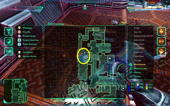 Behind the unlocked door is reader - System Shock Remake: How to avoid radiation and biological contamination? - FAQ - System Shock Remake Guide