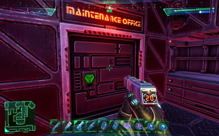 By examining the side areas, you can make Level Security to drop below 45% (just destroying the cameras you encounter should be enough, but there are also computer nodes) - System Shock Remake: How to avoid radiation and biological contamination? - FAQ - System Shock Remake Guide