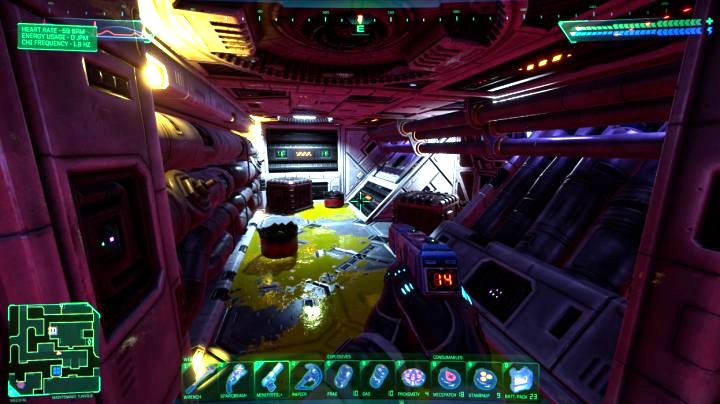 You can destroy barrels with poisonous substances - System Shock Remake: How to avoid radiation and biological contamination? - FAQ - System Shock Remake Guide