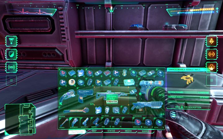 Our guide tries to show the earliest instances where you can get a particular weapon - System Shock Remake: List of all weapons and grenades - Basics - System Shock Remake Guide