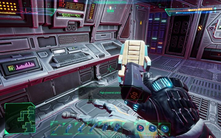 6 - System Shock Remake: List of all weapons and grenades - Basics - System Shock Remake Guide