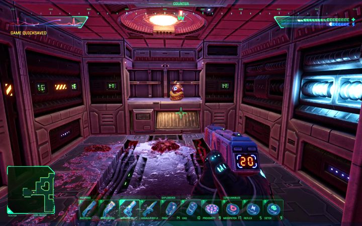 You'll discover a secret location with the Skully - System Shock Remake: All Skully - Secrets and Collectibles - System Shock Remake Guide