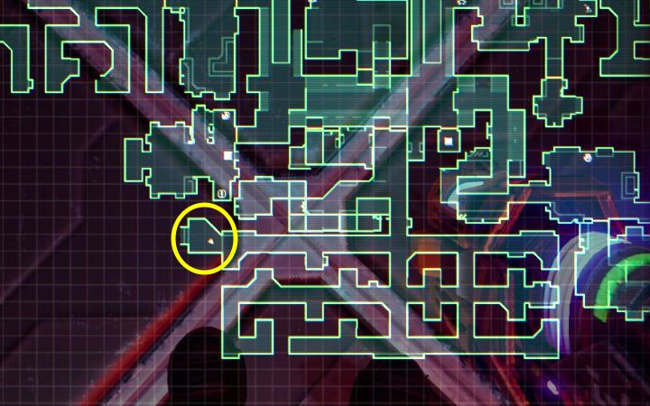 As you progress through the story, you will have to unlock Gamma Maintenance section in the southern part of the map - System Shock Remake: All Skully - Secrets and Collectibles - System Shock Remake Guide