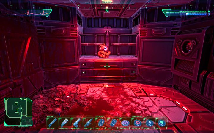 The last flight will allow you to reach a secret location with a Skully - System Shock Remake: All Skully - Secrets and Collectibles - System Shock Remake Guide