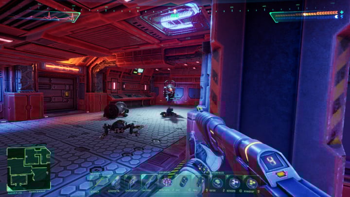 Another enemy with predictable behavior are Hopper turrets - System Shock Remake: Combat tips - Basics - System Shock Remake Guide