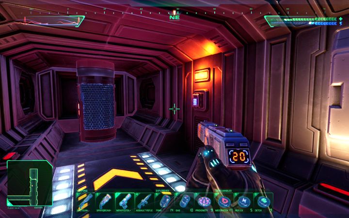 There are 2 pods available and you can choose any of them - System Shock Remake: Using the Life Pod on Flight Deck - puzzle description - Puzzles - System Shock Remake Guide