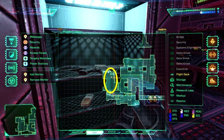 Location: Flight Deck - System Shock Remake: List of weapon modifications - Secrets and Collectibles - System Shock Remake Guide