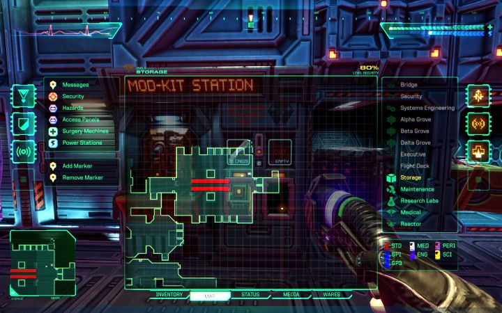 Location: Storage Deck - System Shock Remake: List of weapon modifications - Secrets and Collectibles - System Shock Remake Guide