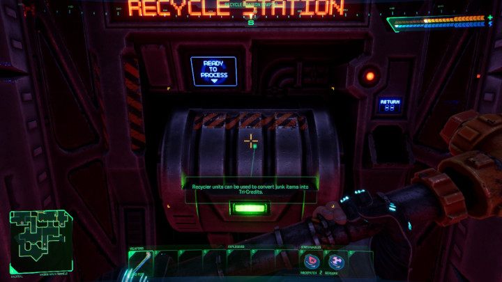To use the Recycle Station - System Shock Remake: What is the Scrap for? - FAQ - System Shock Remake Guide