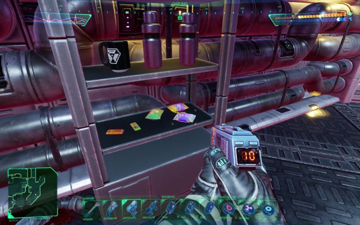 You can find food and drinks as common loot or buy them for credits at vending machines (this is not recommended - save your credits for something bigger) - System Shock Remake: How to restore health? - FAQ - System Shock Remake Guide