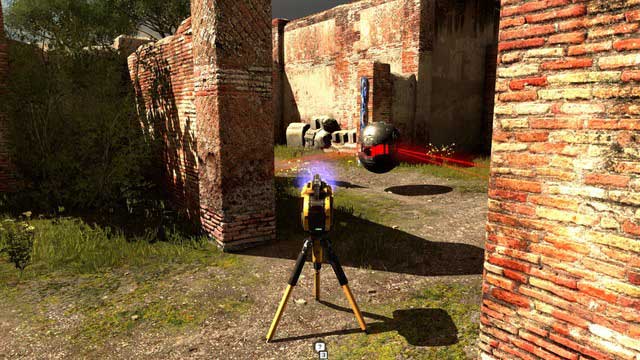 Release the ball. - World A - bonus levels | Messengers and Stars - Messengers and Stars - The Talos Principle Game Guide