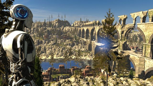 In the expansion, you will be transferred to the new locations - Introduction | Road to Gehenna (DLC) - Road to Gehenna (DLC) - The Talos Principle Game Guide