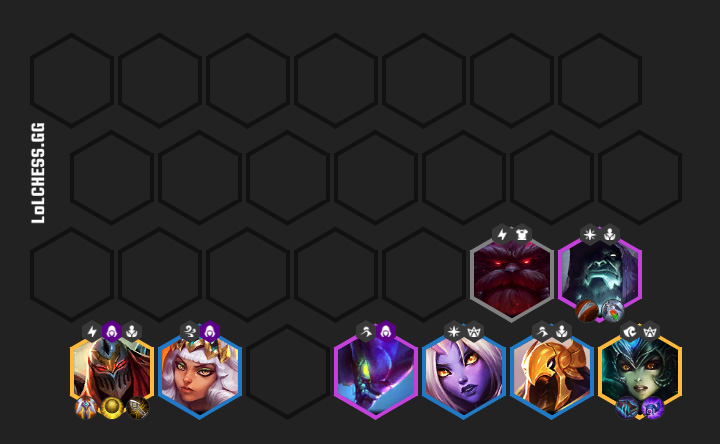 If youre lucky to get KhaZix an Qiyana and some items for Zed - Best strategies and heroes compositions in Teamfight Tactics - Basics - Teamfight Tactics Guide