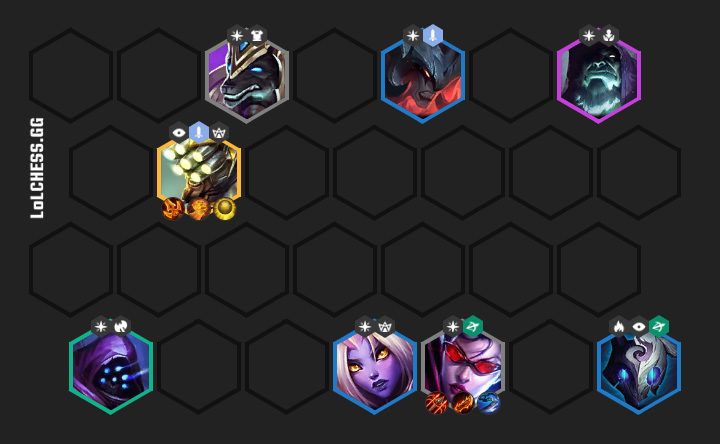 If you draw enough units of Vayne and Nasus in the beginning - Best strategies and heroes compositions in Teamfight Tactics - Basics - Teamfight Tactics Guide