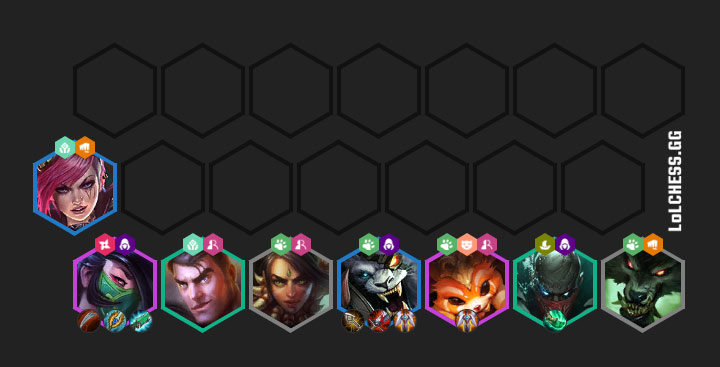 Use this composition if you get Wilds or Assassins at the beginning - Best strategies and heroes compositions in Teamfight Tactics - Basics - Teamfight Tactics Guide