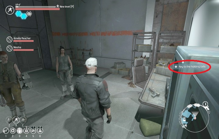 You find cell key in various lockers and on the killed opponents. - Finding Earth | Chapter 2 Quests - Chapter 2 quests - The Technomancer Game Guide
