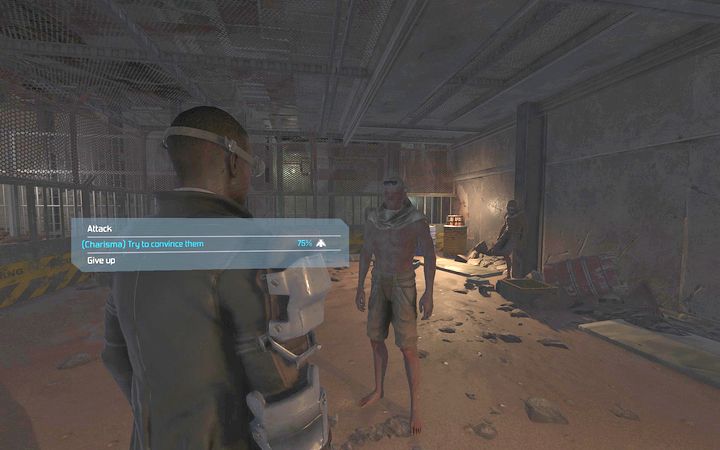 You can either smooth the problems over or beat up the mutants. - Fighting for Abundance | Chapter 1 Quests - Chapter 1 quests - The Technomancer Game Guide