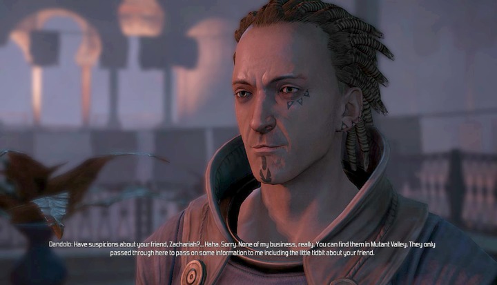 Talk to Dandolo and he will put the meeting place on your map - A Safe Haaven | Chapter 2 Quests - Chapter 2 quests - The Technomancer Game Guide