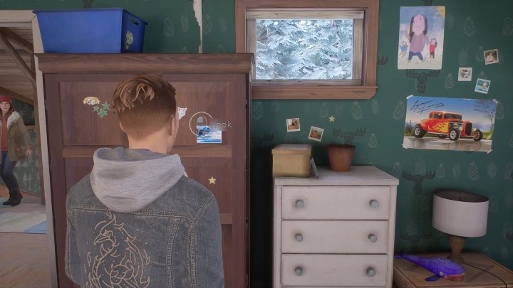 Alyson will show up at your side as soon as you walk into the room. - Tell Me Why: House walkthrough - Chapter 1 Homecoming - Chapter 1 Homecoming - Tell Me Why Guide, Walkthrough