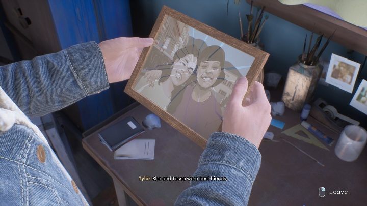 Youll find a photo of your mother with her best friend on the desk - Tell Me Why: House walkthrough - Chapter 1 Homecoming - Chapter 1 Homecoming - Tell Me Why Guide, Walkthrough
