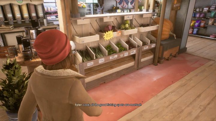 At the store, youll immediately come across Tom, the salesman, and Tessas husband - Tell Me Why: Store walkthrough - Chapter 1 Homecoming - Chapter 1 Homecoming - Tell Me Why Guide, Walkthrough