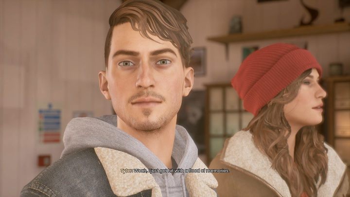 Tyler will immediately point out how many memories the song has attracted - Tell Me Why: Store walkthrough - Chapter 1 Homecoming - Chapter 1 Homecoming - Tell Me Why Guide, Walkthrough