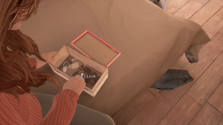 Alyson takes the goblin out of the box on her own as soon as she spots it - Tell Me Why: Chapter 1 Homecoming - secrets, collectibles - Secrets and collectibles - Tell Me Why Guide, Walkthrough