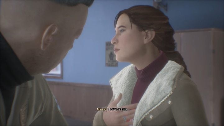During the conversation with the officer, Alyson sees various visions/memories again - Tell Me Why: Police station, walkthrough - Chapter 3 Inheritance - Chapter 3 Inheritance - Tell Me Why Guide, Walkthrough