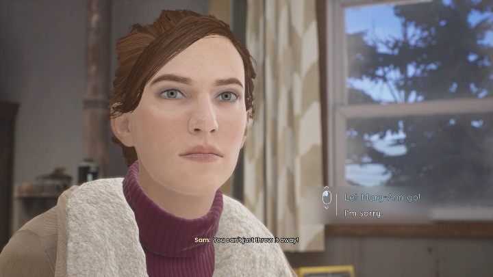 Theres going to be an argument in the middle of the conversation - Tell Me Why: Sams Workshop, walkthrough - Chapter 3 Inheritance - Chapter 3 Inheritance - Tell Me Why Guide, Walkthrough