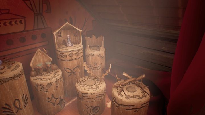 In the attic you will find small columns on which there are various symbols - Tell Me Why: Columns - what are they for? - FAQ - Tell Me Why Guide, Walkthrough