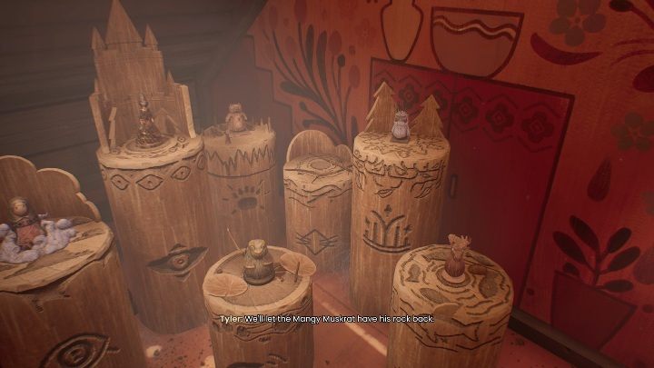On the columns, you can place the action figures you found during the game - Tell Me Why: Columns - what are they for? - FAQ - Tell Me Why Guide, Walkthrough