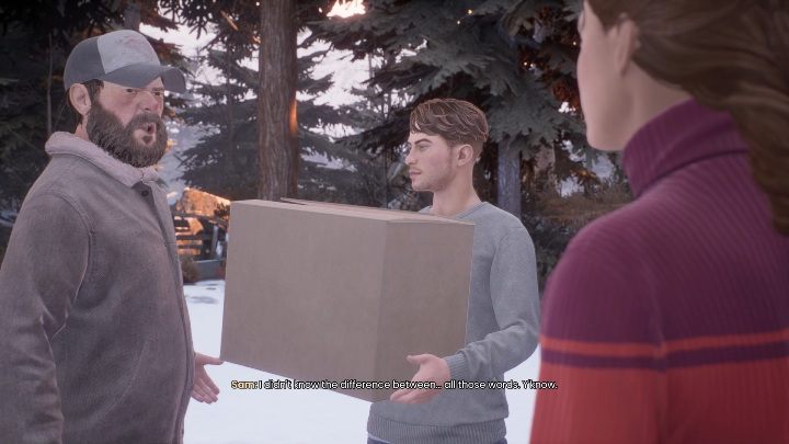 Lets start with the fact that Sam will interrupt your conversation - Tell Me Why: Garage, walkthrough - Chapter 2 Family Secrets - Chapter 2 Family Secrets - Tell Me Why Guide, Walkthrough