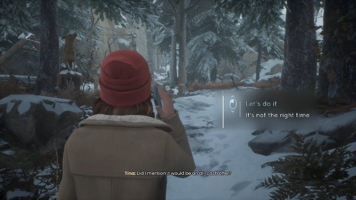 During the journey to the police station, a woman will call Alyson - Tell Me Why: Journey to the police station, walkthrough - Chapter 2 - Chapter 2 Family Secrets - Tell Me Why Guide, Walkthrough