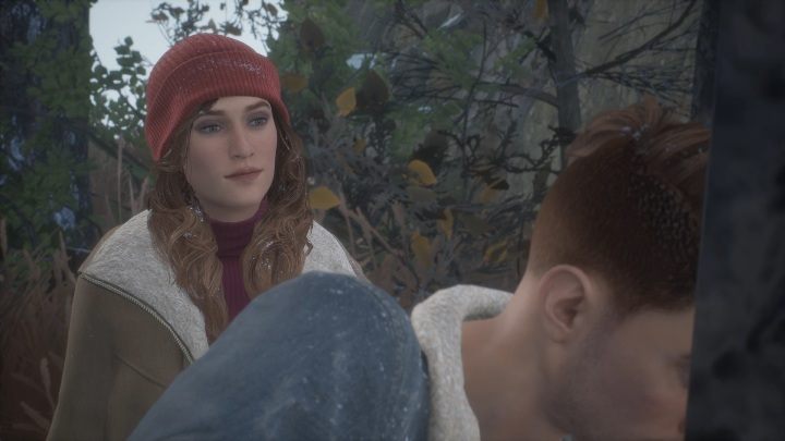 Before getting into the car, they will find a tree on which they carved their initials years ago - Tell Me Why: Journey to the police station, walkthrough - Chapter 2 - Chapter 2 Family Secrets - Tell Me Why Guide, Walkthrough