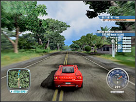 Tackling the giant hairpins - Races - no class limits - part 3 - Races - Test Drive Unlimited - Game Guide and Walkthrough