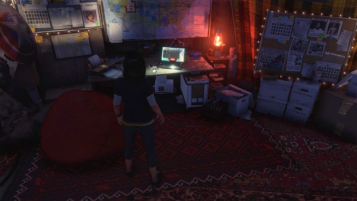 Insert the flash drive into the laptop and watch a short cut scene - Marvels Avengers: New normal, walkthrough - Eastern seaboard - Marvels Avengers Guide