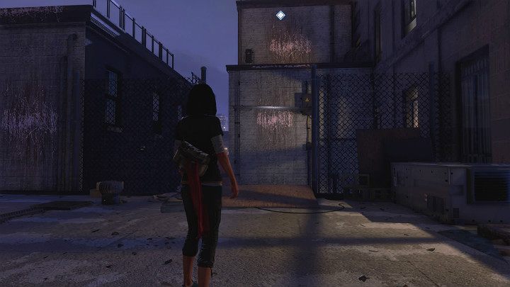 After you reach a high scratched wall you will first have to grab the crossbar, then jump on the wall and make a jump again to get to the top - Marvels Avengers: New normal, walkthrough - Eastern seaboard - Marvels Avengers Guide