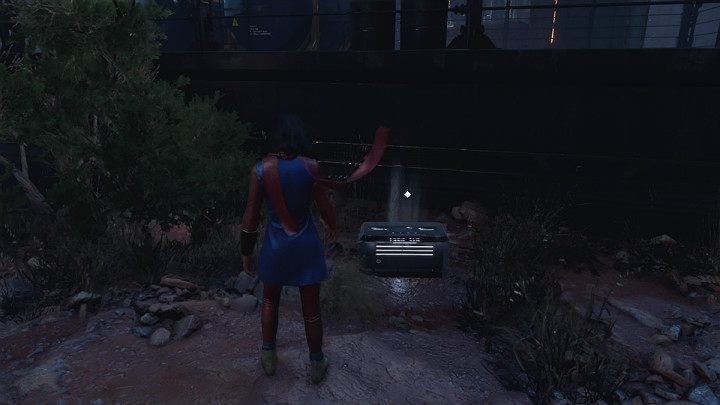 Upstairs, youll find another hidden chest - this time its a silver one - Marvels Avengers: To stand alone, walkthrough - Utah Badlands - Marvels Avengers Guide