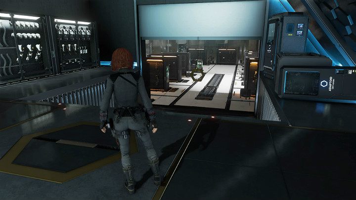 After you walk through the vast Office of Doc Rappaccini you will reach the next control terminal - Marvels Avengers: To stand alone, walkthrough - Utah Badlands - Marvels Avengers Guide