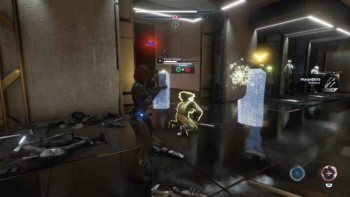 After a while, more AIM soldiers will appear in the room, including Elite Synthoids and Stiletto Riotbots - Marvels Avengers: To stand alone, walkthrough - Utah Badlands - Marvels Avengers Guide